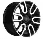KhomenWheels KHW1723 Black-FP