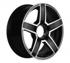 KhomenWheels KHW1614 Black-FP
