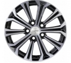KhomenWheels KHW1610 Black-FP