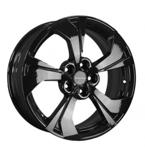 KhomenWheels KHW1724 Black