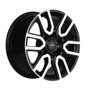 KhomenWheels KHW1723 Black-FP